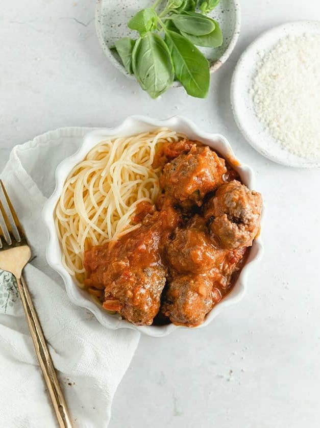 Vodka Sauce and Meatballs