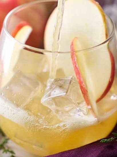 Maple Honeycrisp Bourbon Cocktail