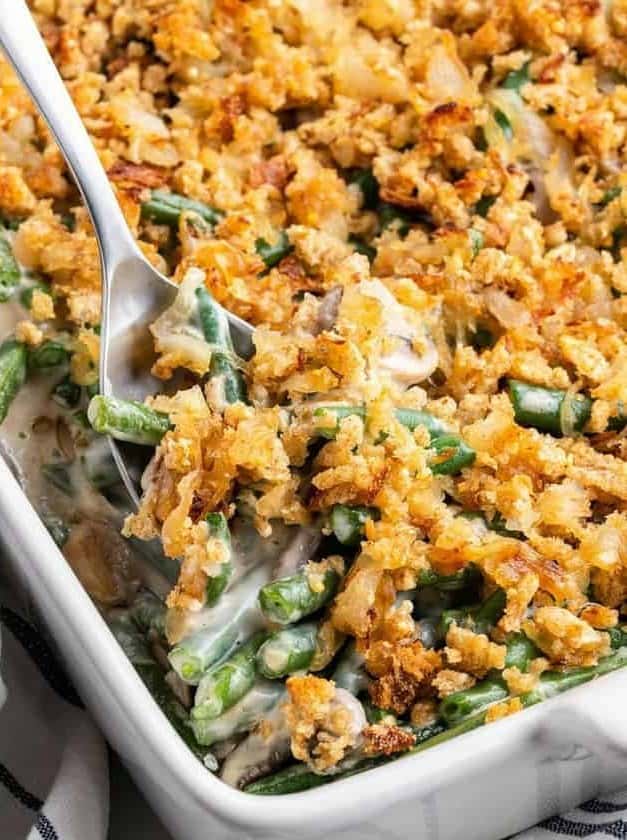 Fresh Green Bean Casserole