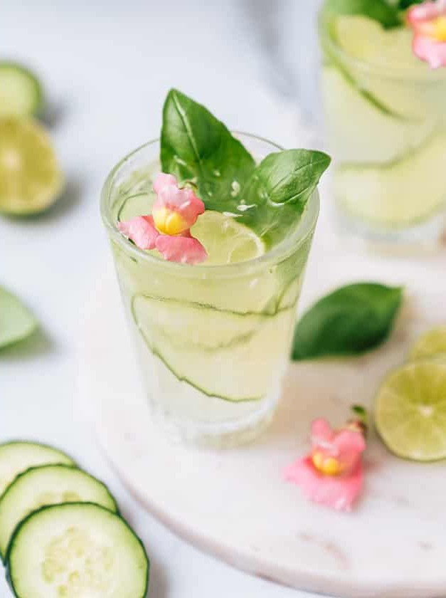 Big Batch Cucumber Tequila Cocktail