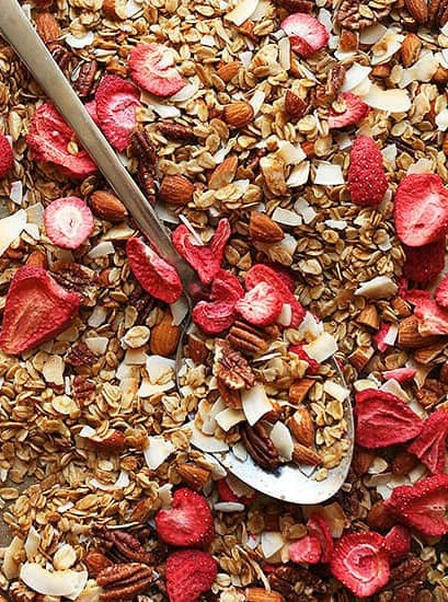 Strawberry Coconut Granola