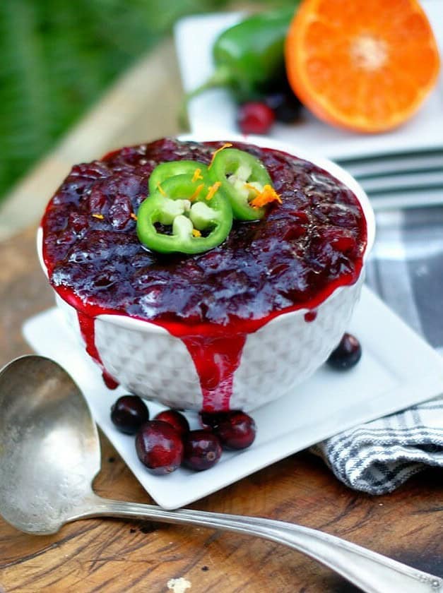 Homemade Jalapeno Cranberry Sauce