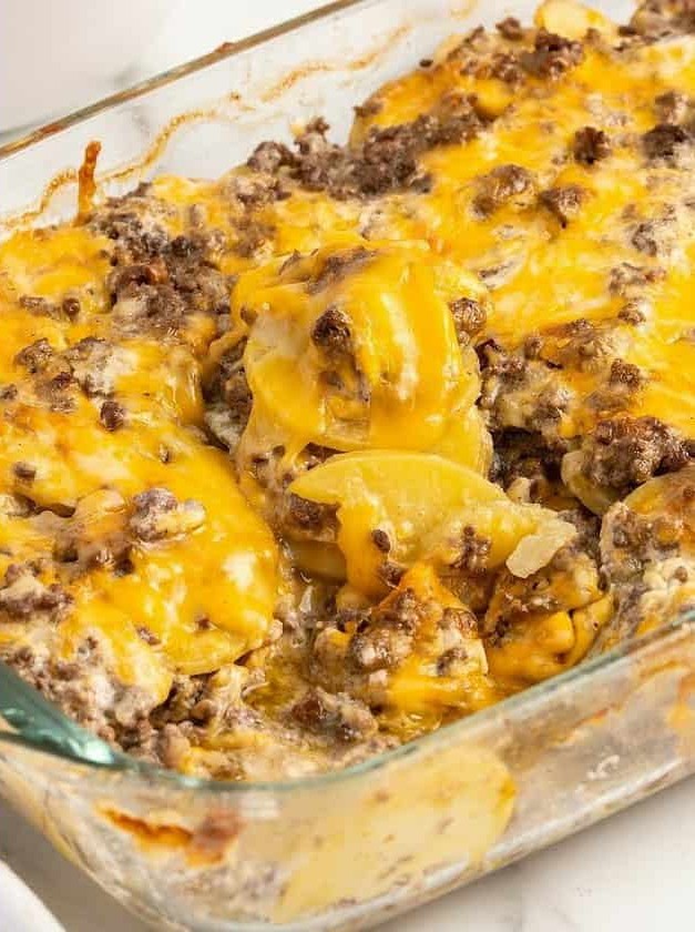 Ground Beef and Potato Casserole