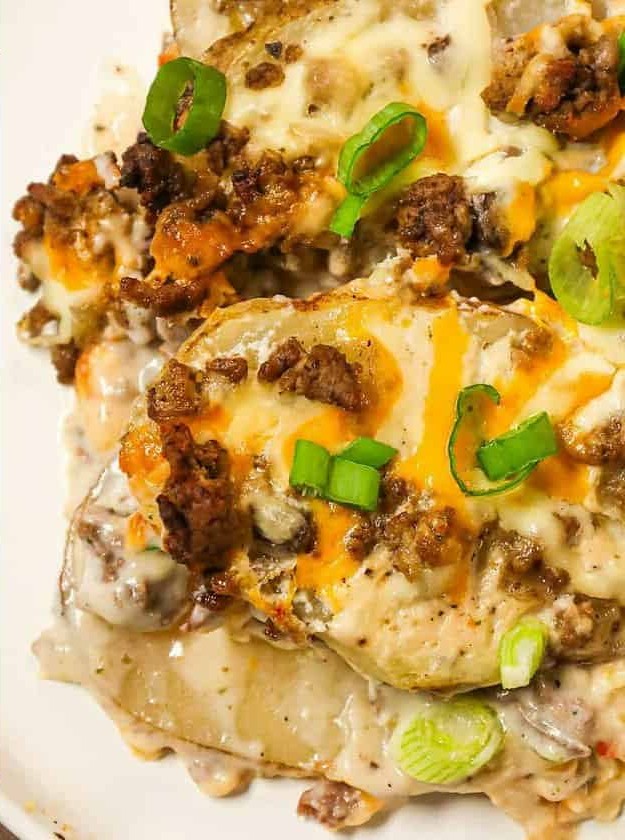 Hamburger Potato Casserole