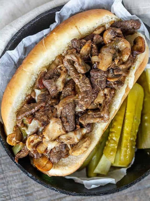 Easy Philly Cheesesteak