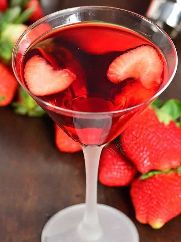 Strawberry Shortcake Martini