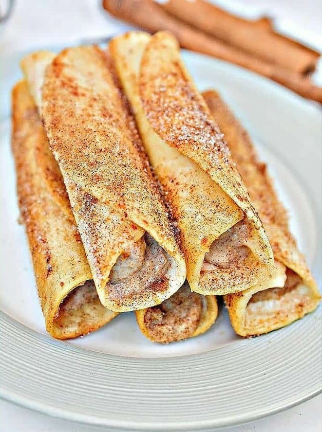 Keto Crispy Cream Cheese Roll-Ups