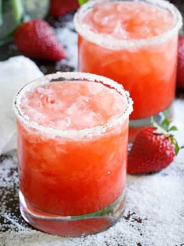 Strawberry Salty Dog