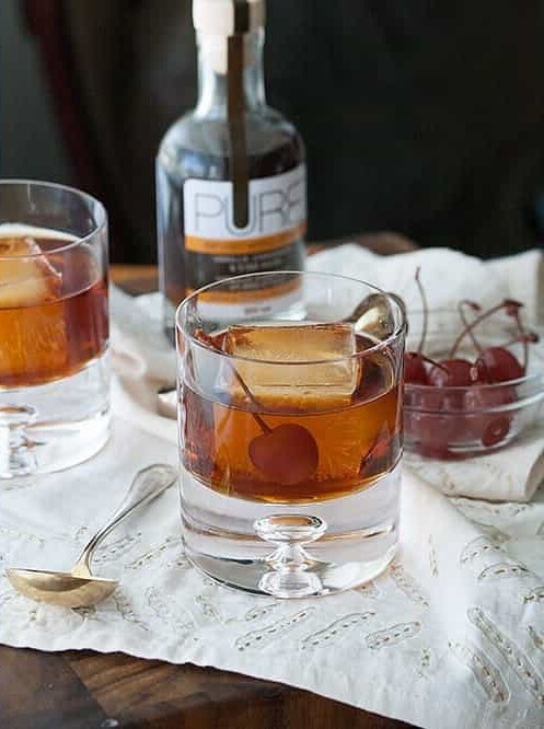 Spiced Maple Manhattan