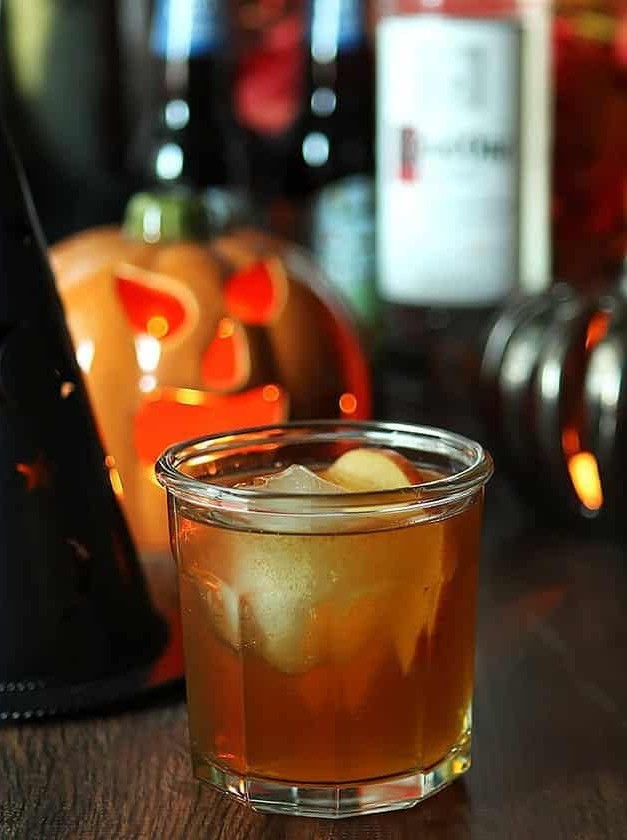 Apple Cider and Vodka Cocktail