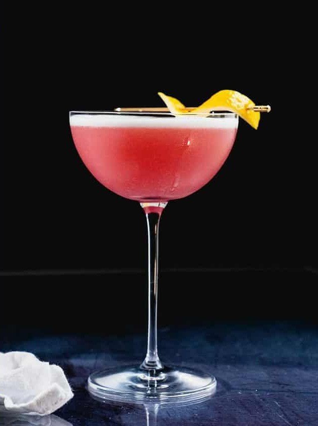 Classic Clover Club Cocktail