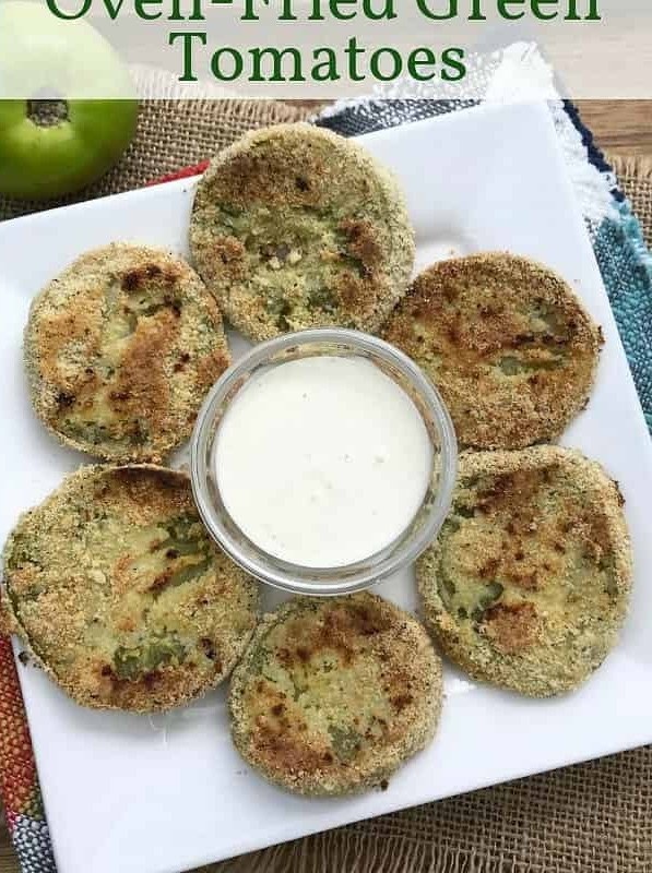 Oven Fried Green Tomatoes