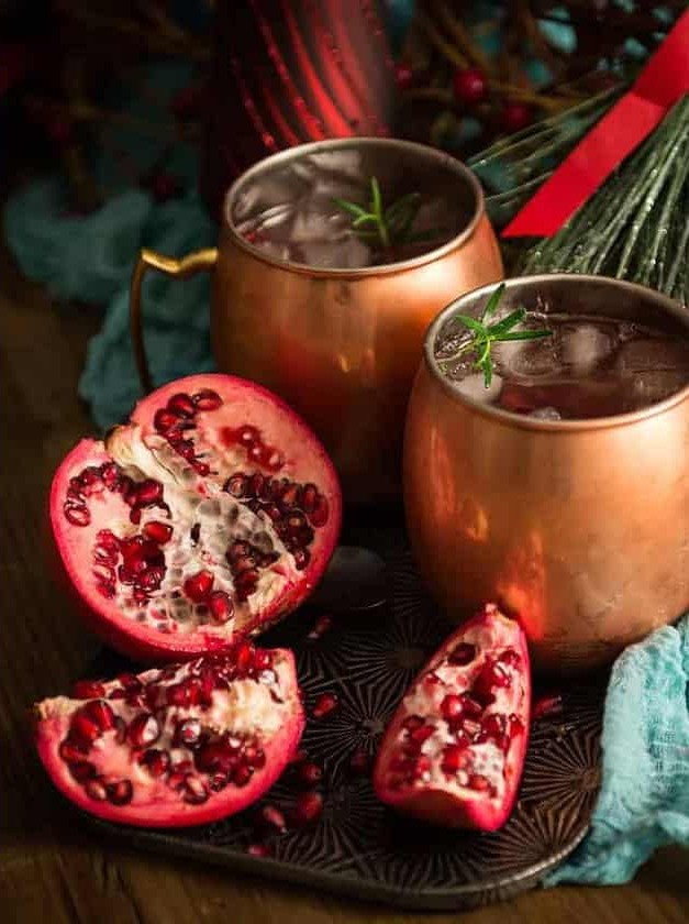 Pomegranate Moscow Mule