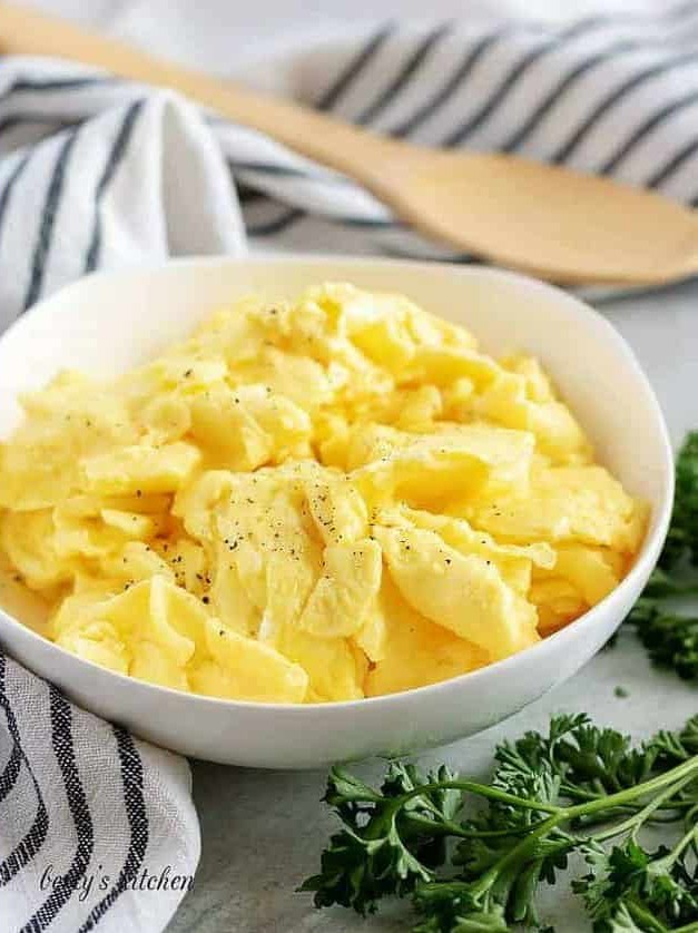 Fluffy Scrambled Eggs