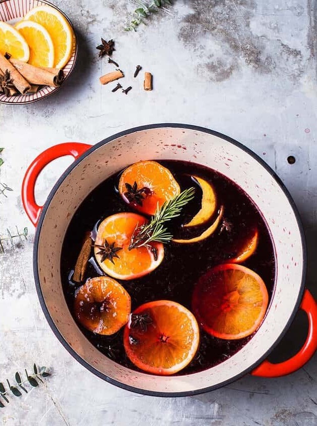 Spiced Citrus Mulled Wine