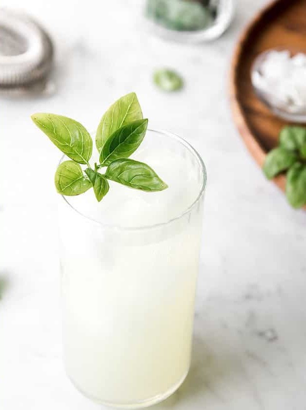 Coconut Basil Mojito