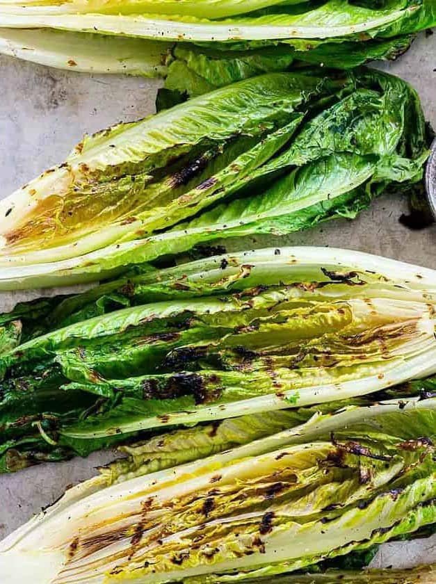 Grilled Romaine