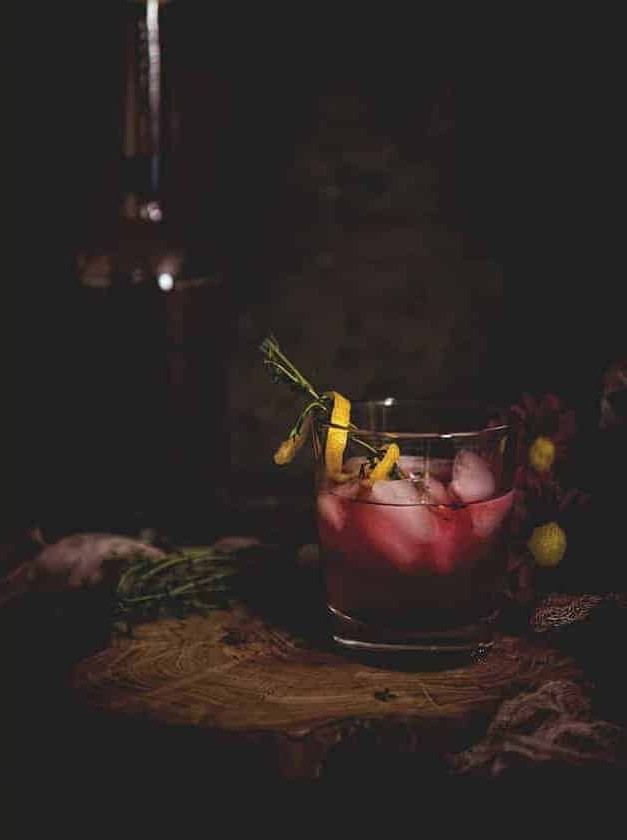 Huckleberry Lemonade Cocktail