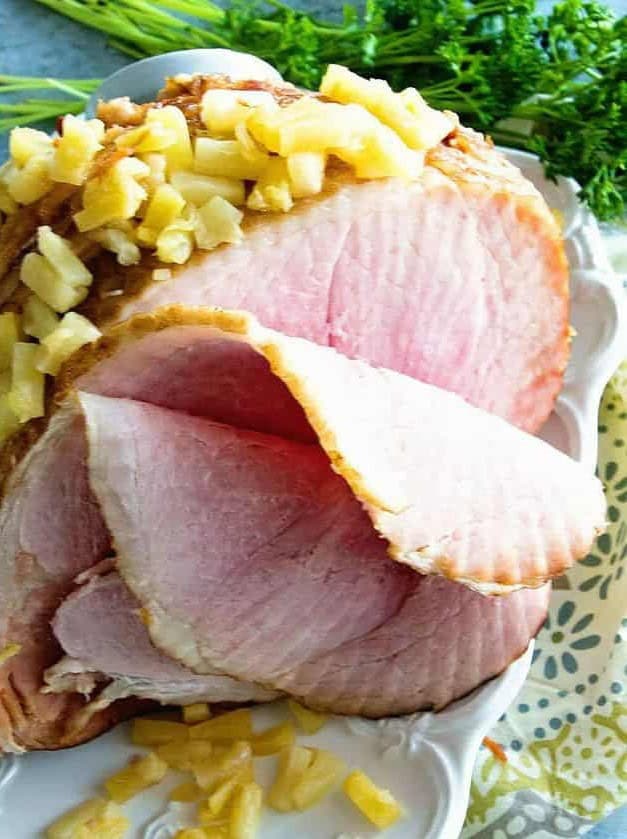 Crock Pot Pineapple Ham