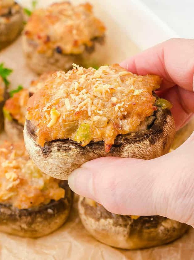 Baked Stuffed Mushrooms