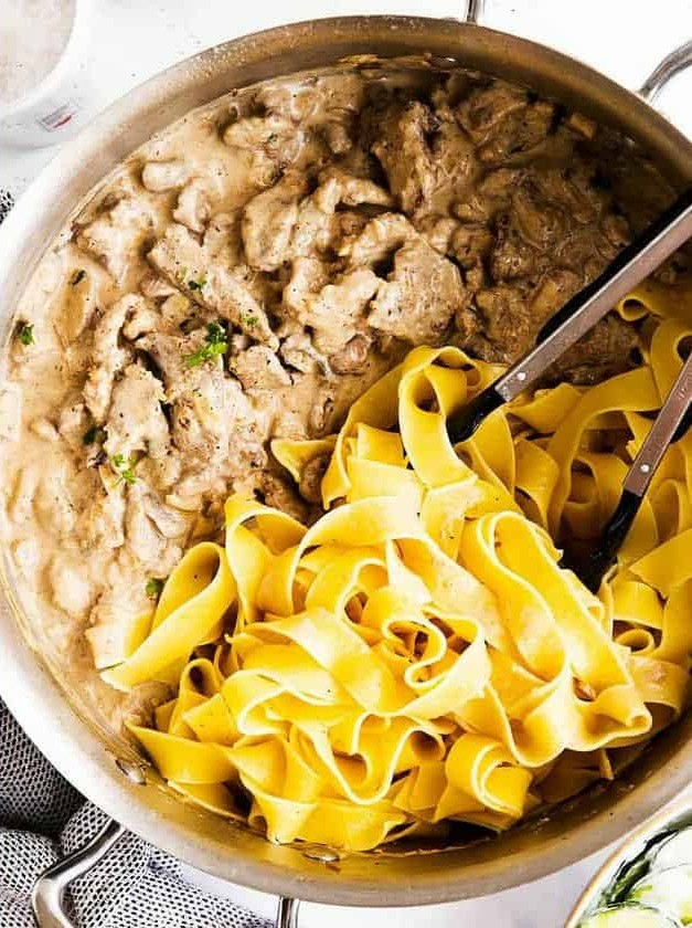 Easy Beef Stroganoff