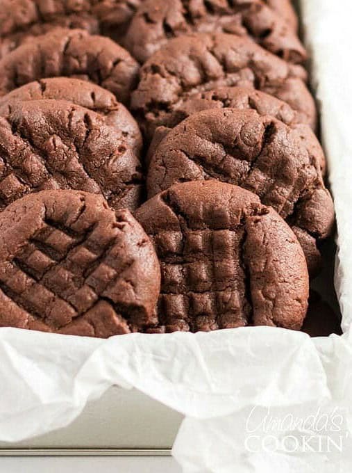 Chocolate Peanut Butter Cookies