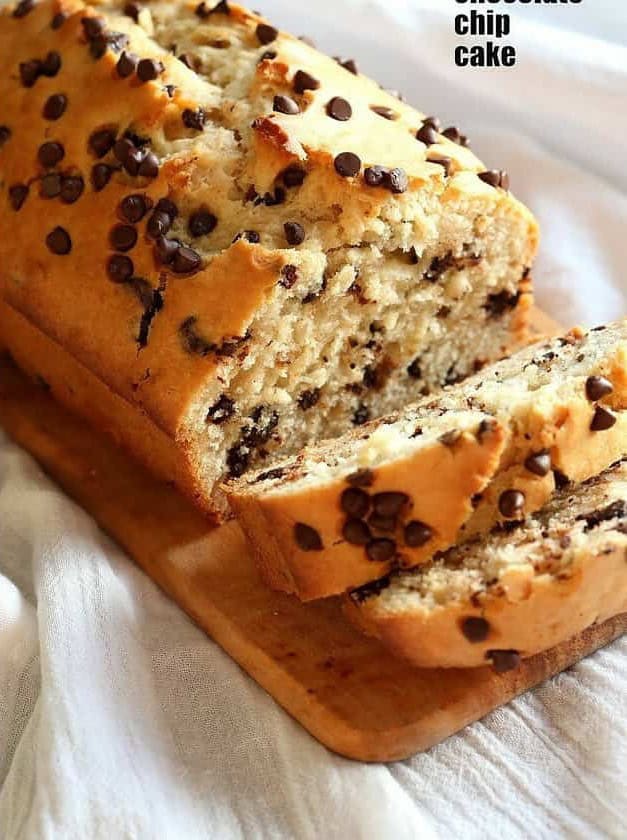 Vegan Chocolate Chip Cake