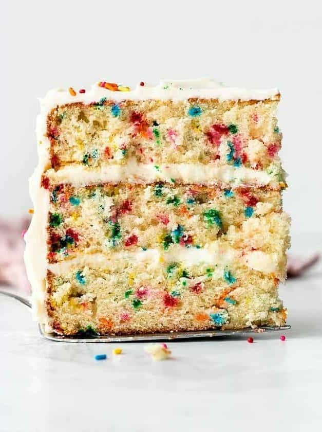 Confetti Birthday Cake