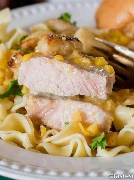 Cream Corn Pork Chops Casserole