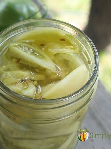 Pickled Green Tomatoes