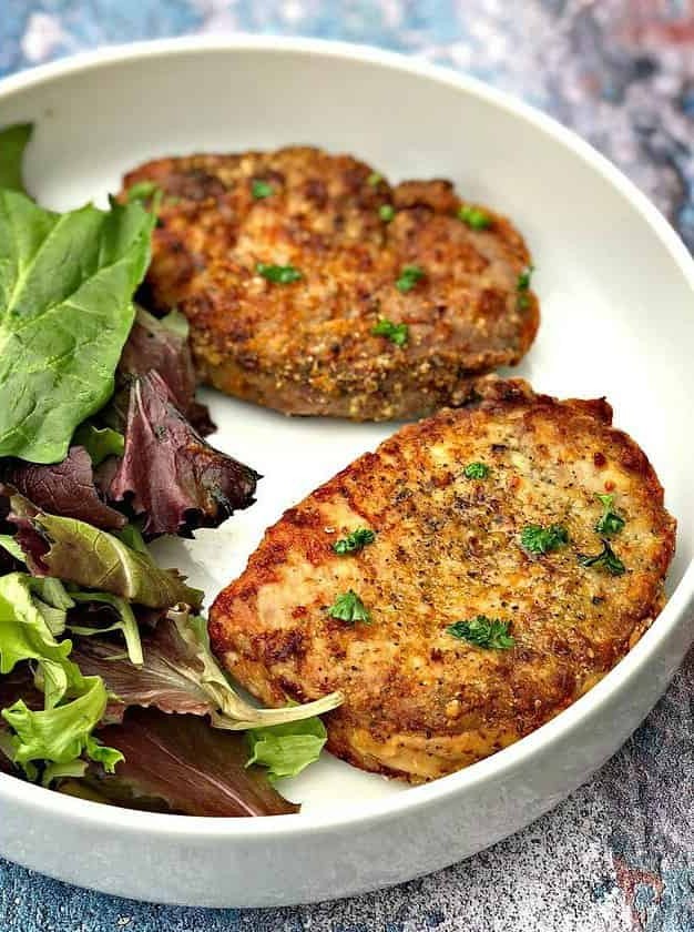 Air Fryer Fried Pork Chops