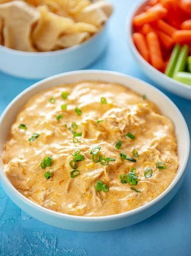 Instant Pot Buffalo Chicken Dip