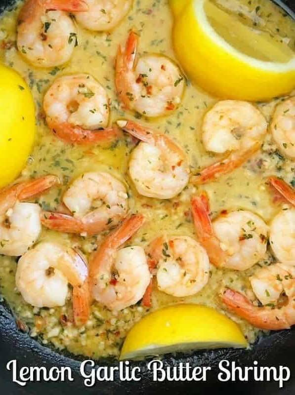 Lemon Garlic Butter Shrimp