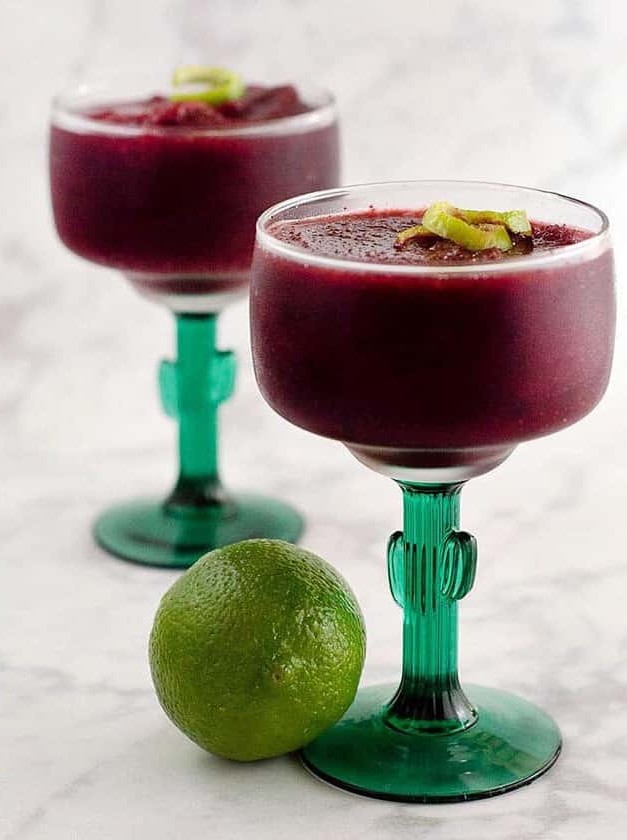 Frozen Cherry Margaritas