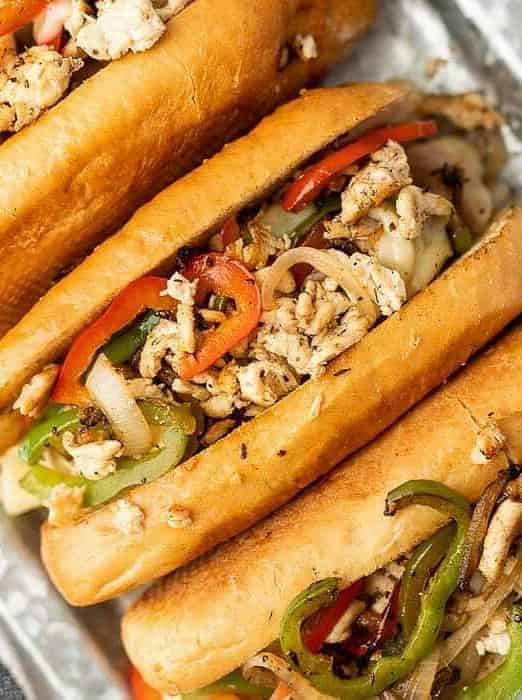 Chicken Philly Cheesesteak