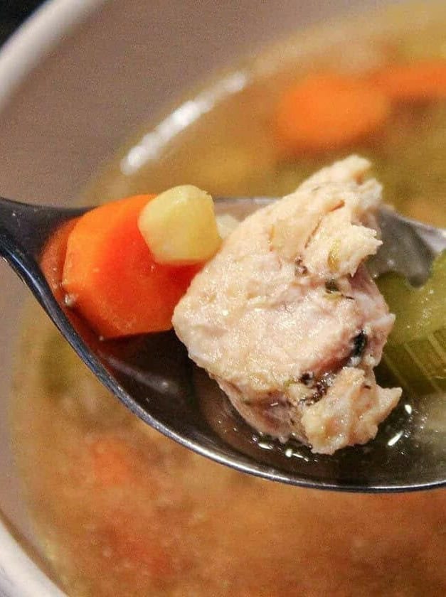 Healthy Crock Pot Chicken Vegetable Soup