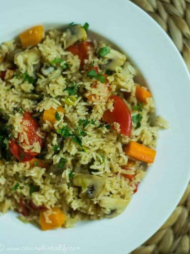 Instant Pot Rice and Vegetables