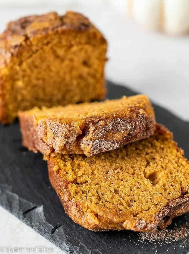 Small Batch Cinnamon Swirl Pumpkin Bread