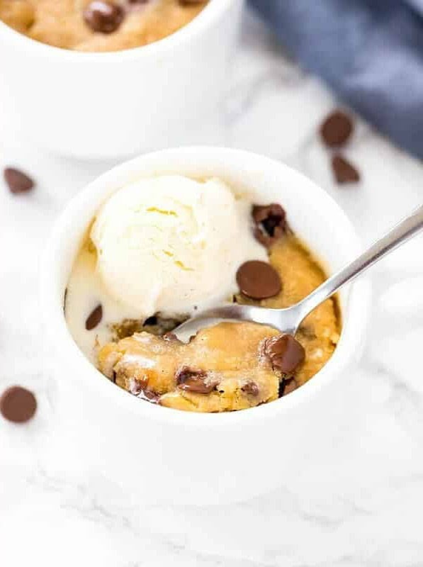 Chocolate Chip Cookie in a Mug