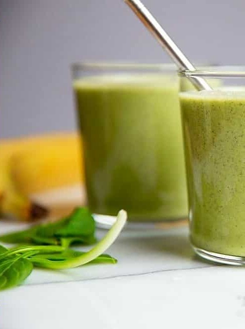 Low Sugar Simple Green Smoothie