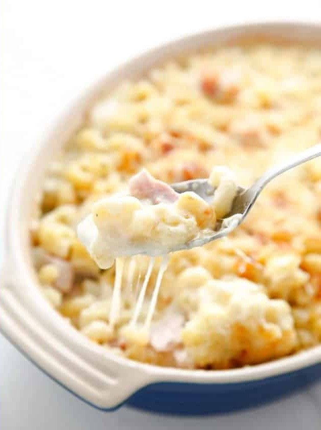 Ham Mac and Cheese