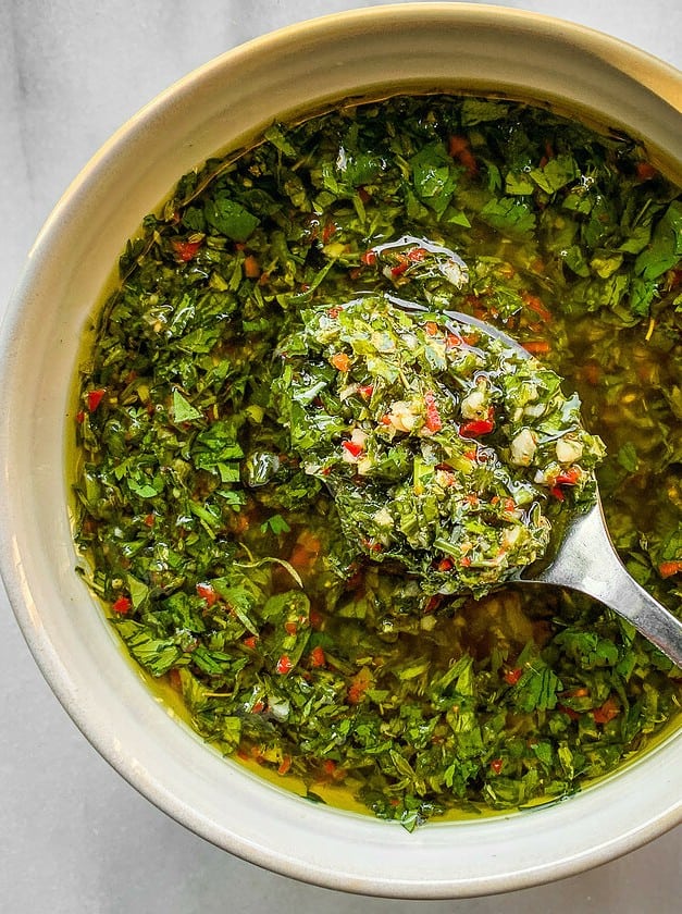 Hand Chopped Chimichurri Sauce