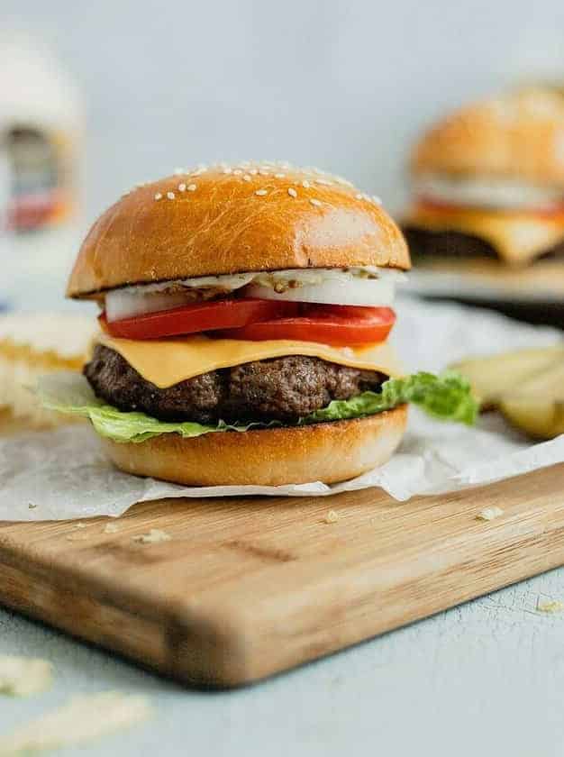 Juicy Ground Venison Burgers