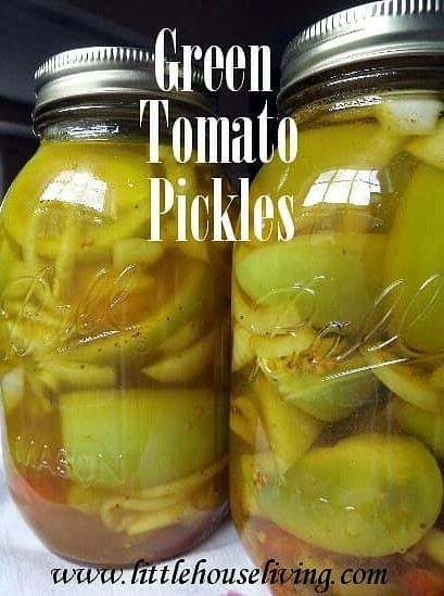 Spicy Green Tomato Pickles