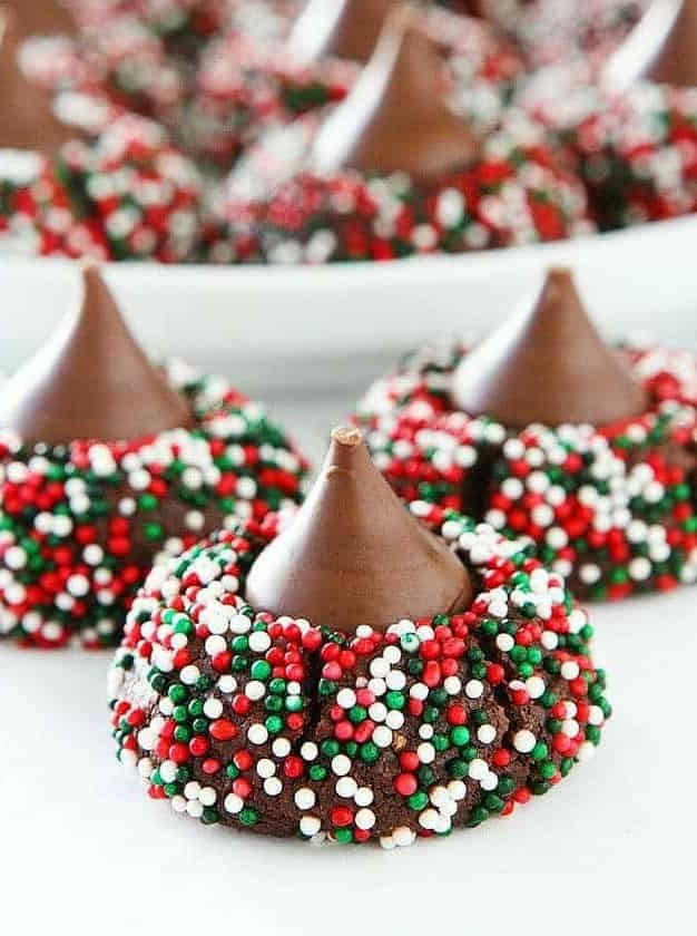 Chocolate Kiss Cookies