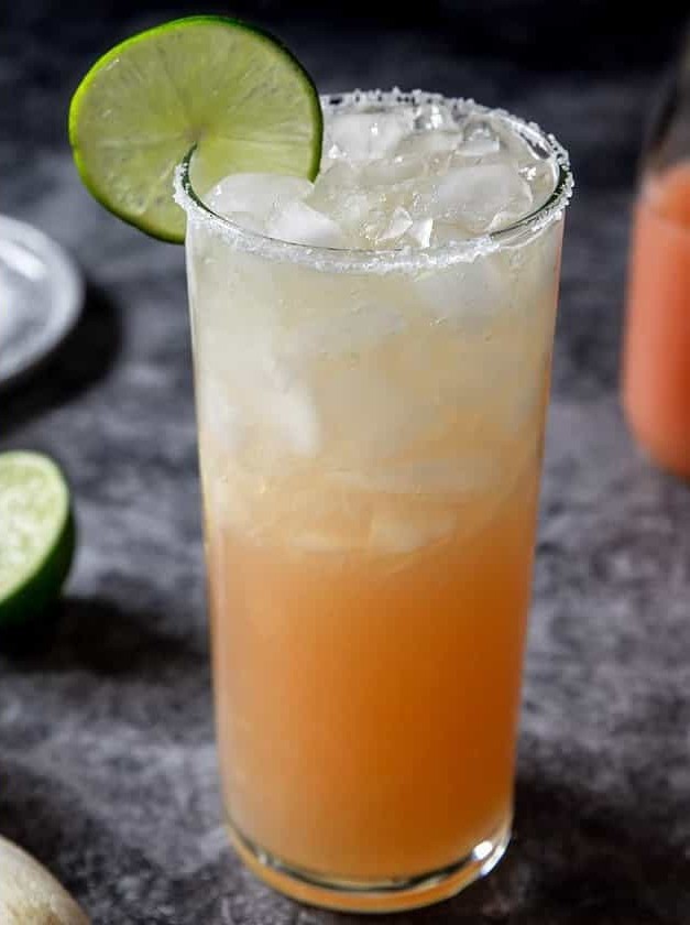 Fresh Grapefruit Paloma