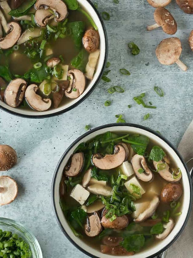 Miso Mushroom Soup