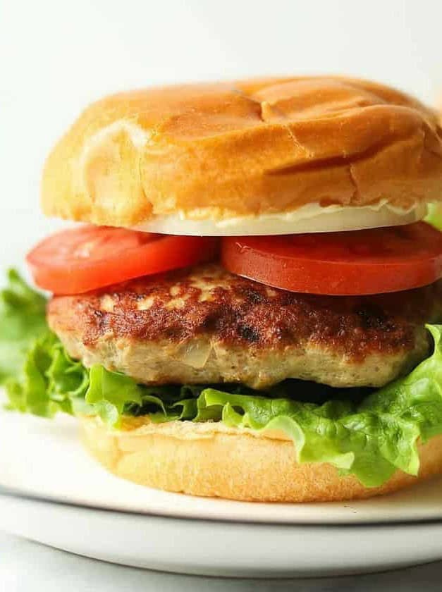 Stove Top Ground Turkey Burger