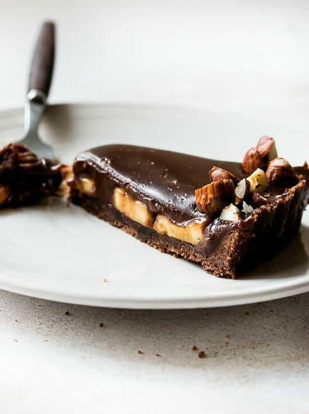 Chocolate Banana Tart