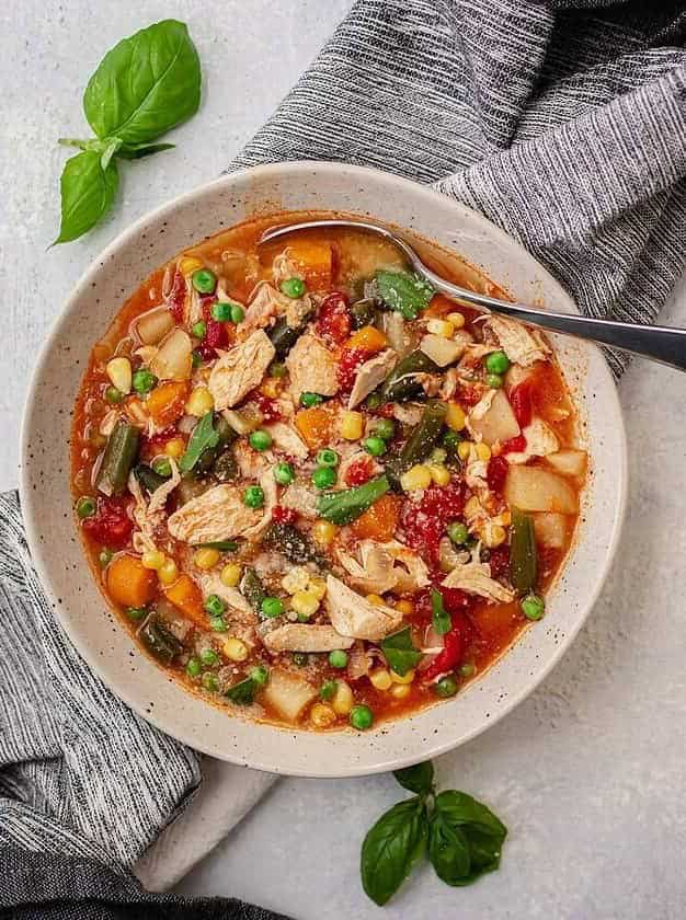 Easy Chicken Vegetable Soup